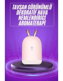 Aromatherapy Air Humidifier Decorative USB Rechargeable Rabbit Humidifier