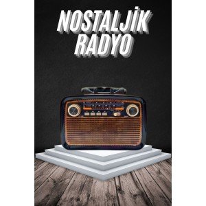 Antique Nostalgia Design Bluetooth Nostalgia Radio Wooden Nostalgic Look