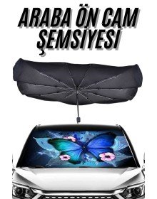 Anti-Solar Foldable Auto Car Sunshade Umbrella Type Windshield
