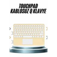 Android and IOS Compatible Bluetooth Keyboard Touchpad Slim Wireless Wifi Q Keyboard
