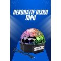 Sphere Disco Ball Music Player Colorful Laser Light Bluetooth Controlled Disco Party Light