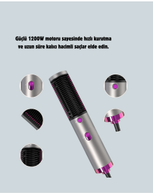 Hot Air Brush That Gives Volumization and Prevents Hair Frizz