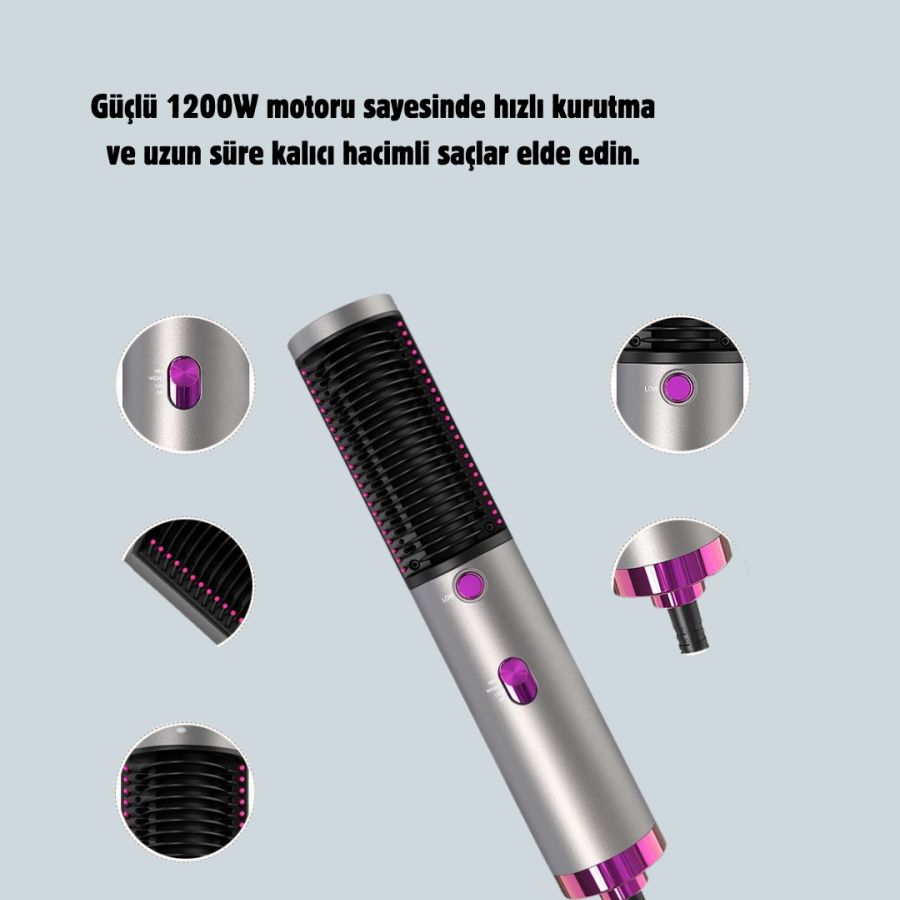 Hot Air Brush That Gives Volumization and Prevents Hair Frizz