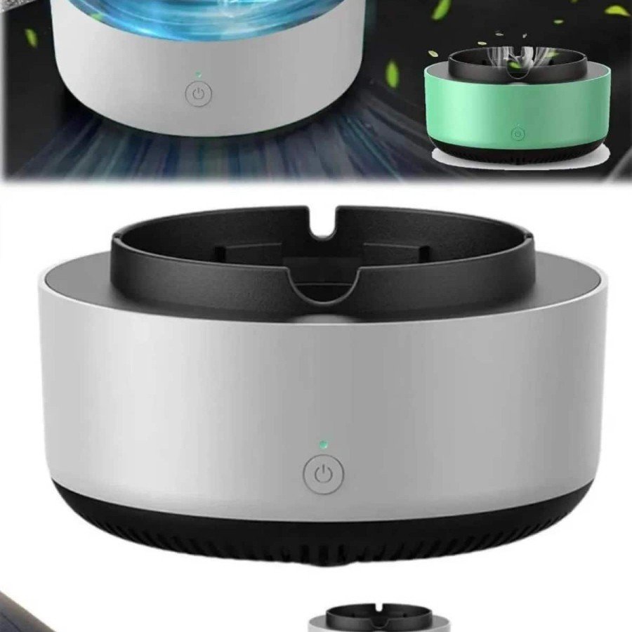 Electronic Smart Ashtray Air Purifier Odorless Ash Tray Anti-Smoke Electronic Smart Ashtray Air Purifier Odorless Ash Tray Anti-Smoke
