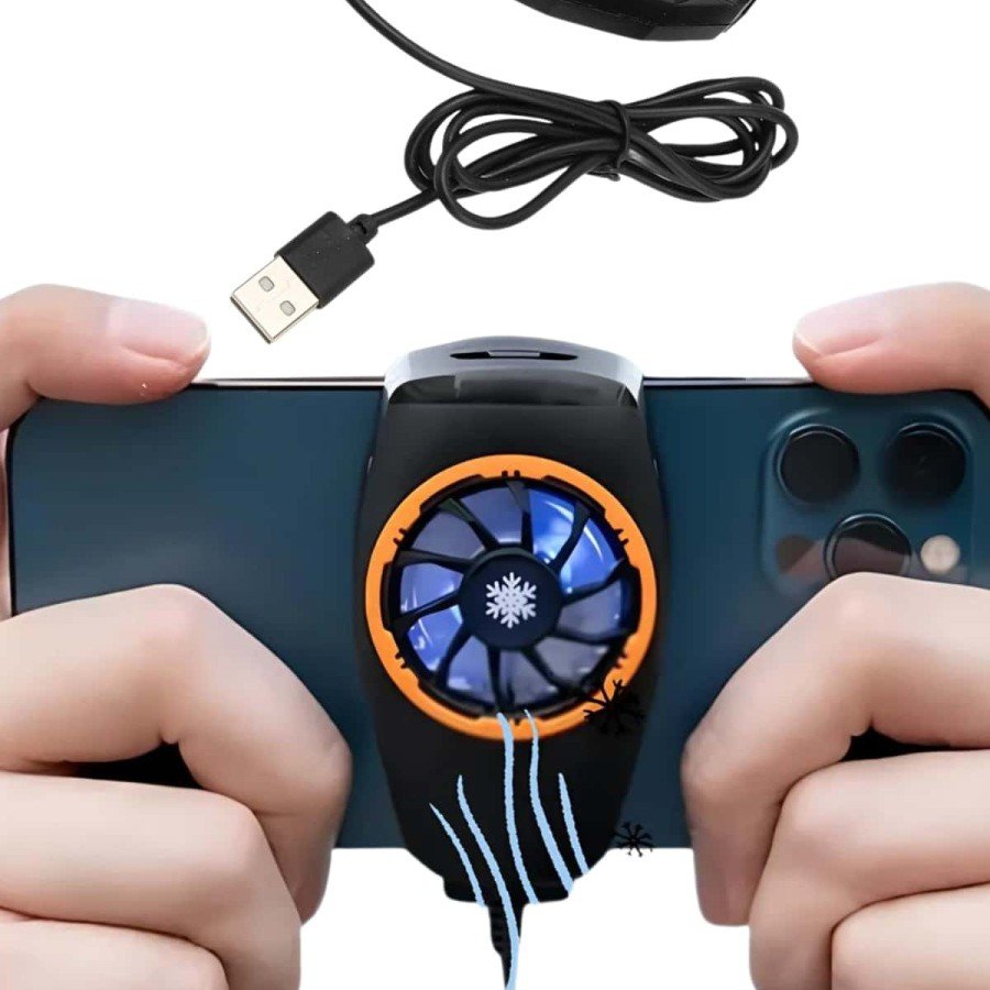 Phone Cooling Fan Radiator Cooler Compatible with Mobile Devices