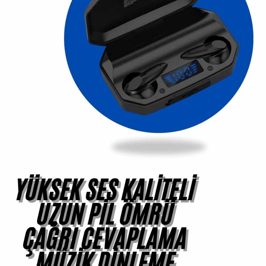 New Generation Android and iOS Compatible Black Professional Headset New Generation Android and iOS Compatible Black Professional Headset