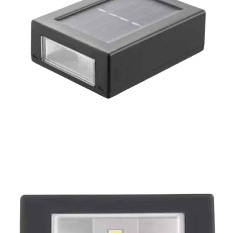 Solar Powered Double Sided Wall Lamp Double Sided Wall Lamp Solar Powered Solar Powered Double Sided Wall Lamp Double Sided Wall Lamp Solar Powered