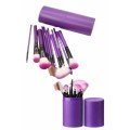12 Piece Makeup Brush Set Professional Foundation Blush Eyeshadow Contour Brush