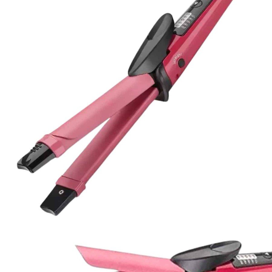 Hair Straightener and Tongs Dual Hair Styler Suitable for All Hair Types