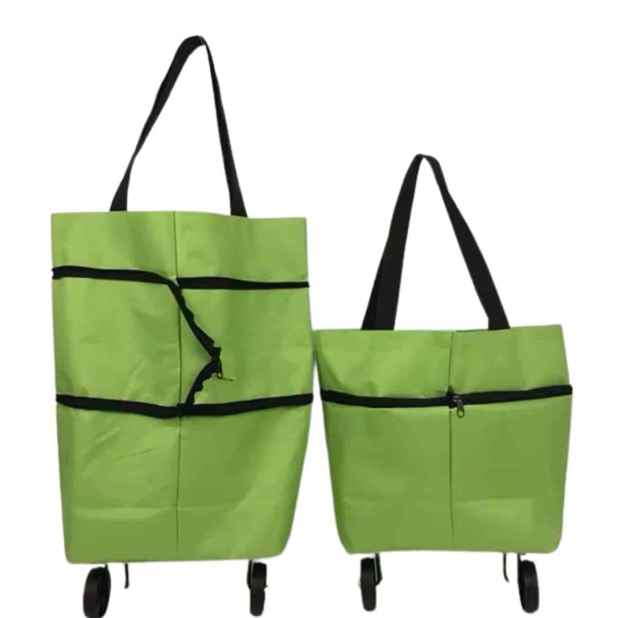 Market Bag Folding Market Trolley with Wheels Bag Grocery Shopping Trolley