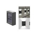 Solar Lamp Decorative Wall Sconce Waterproof LED Light Wall Lamp