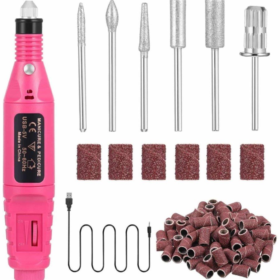 Prosthetic Nail Foot Callus And Nail Fungus Machine Electric 12v Nail File Set