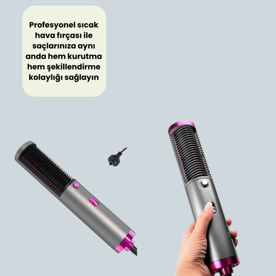 Hot Air Brush That Gives Volumization and Prevents Hair Frizz