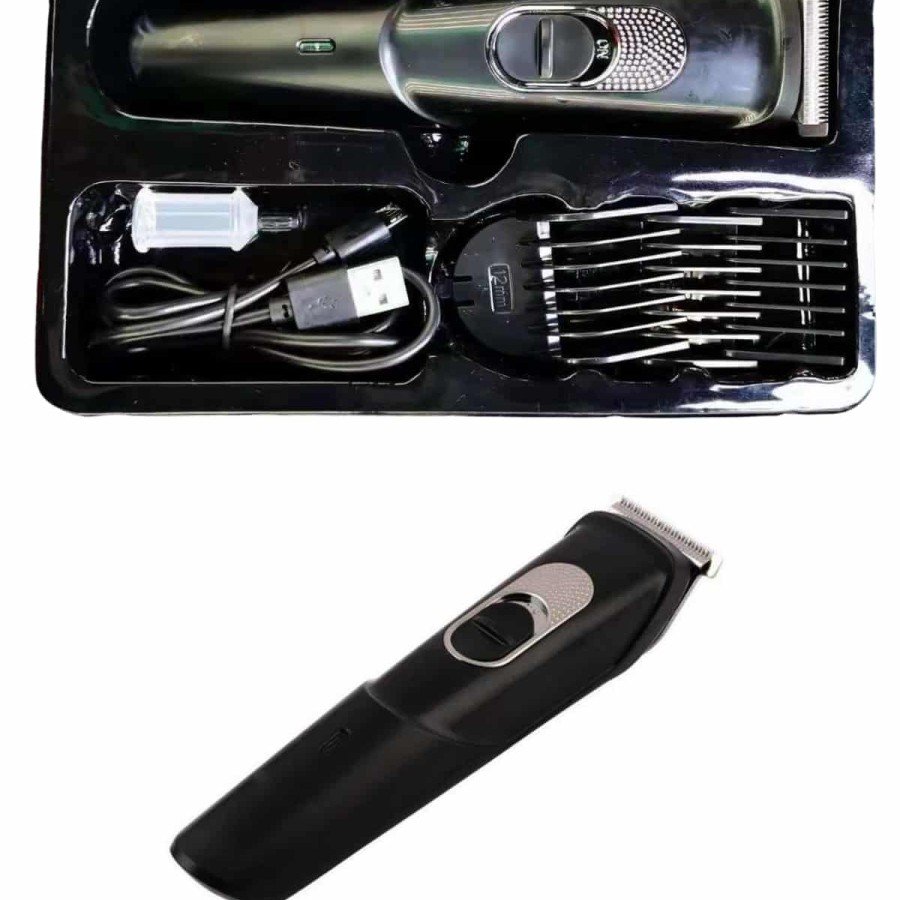 Pro Rechargeable Hair Beard Shaver Nape Clipper Pre-Laser Trimming Pro Rechargeable Hair Beard Shaver Nape Clipper Pre-Laser Trimming