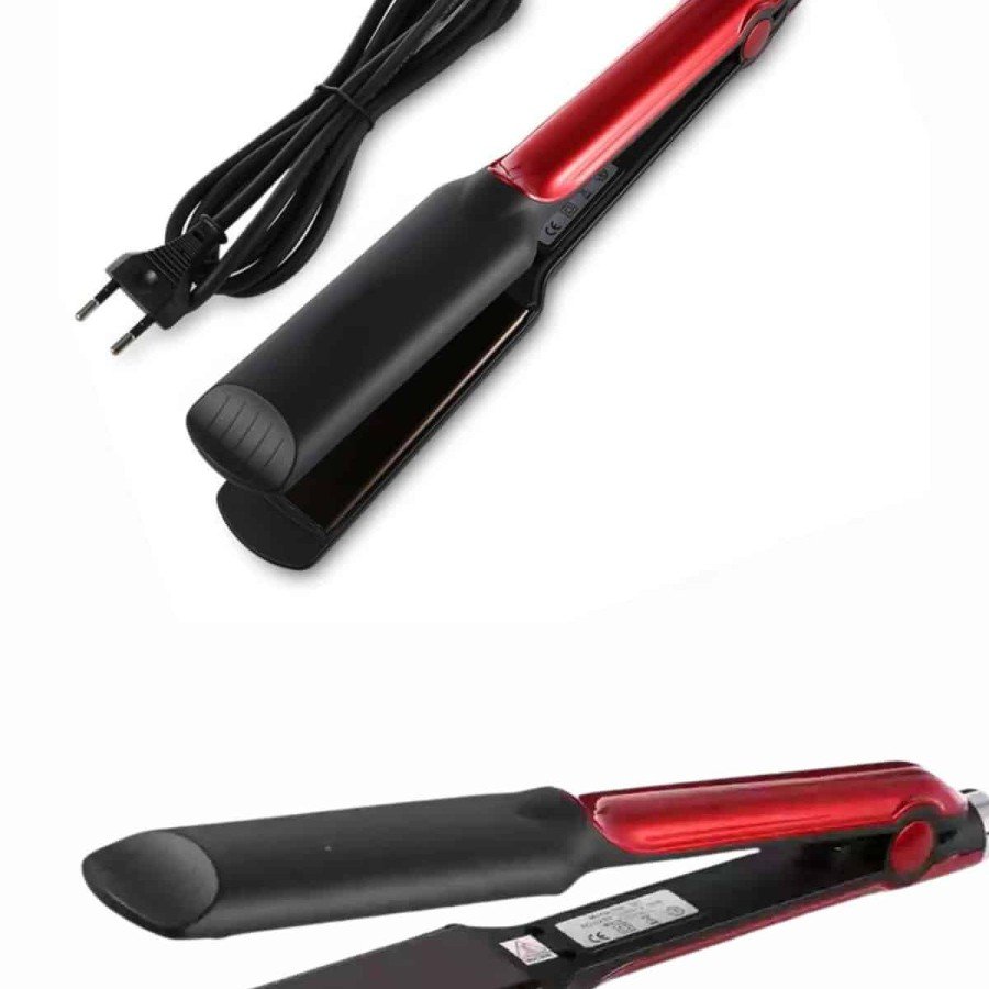 Hair Straightener High Temperature Adjustable Anti-Frizz Hair Styler