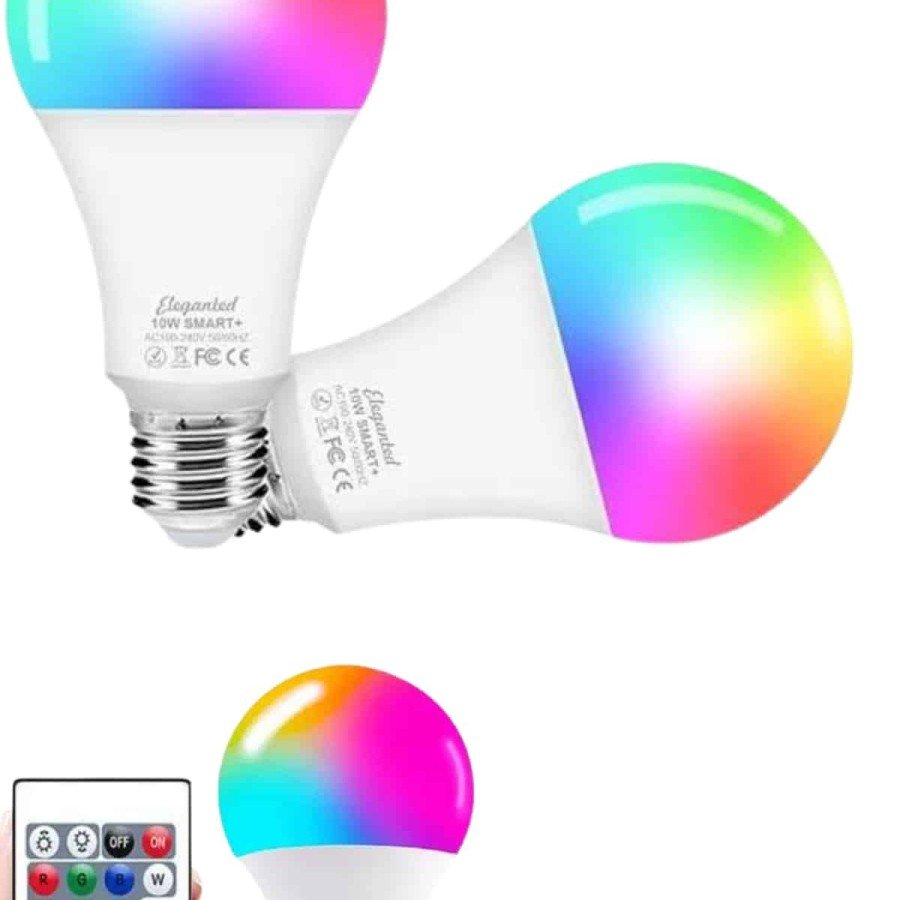 Adjustable Brightness RGB Led Bulb White Lamp And Color Bulb