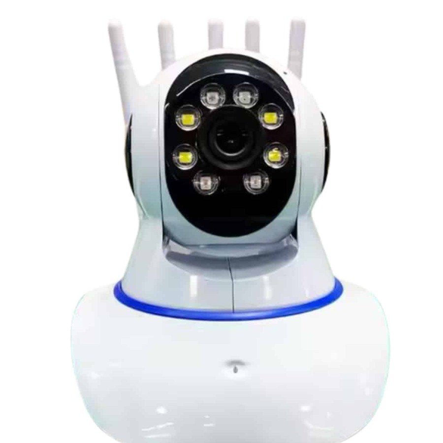 LED Illuminated 5 Antennas Motorized 1080P Wifi Camera Sensor