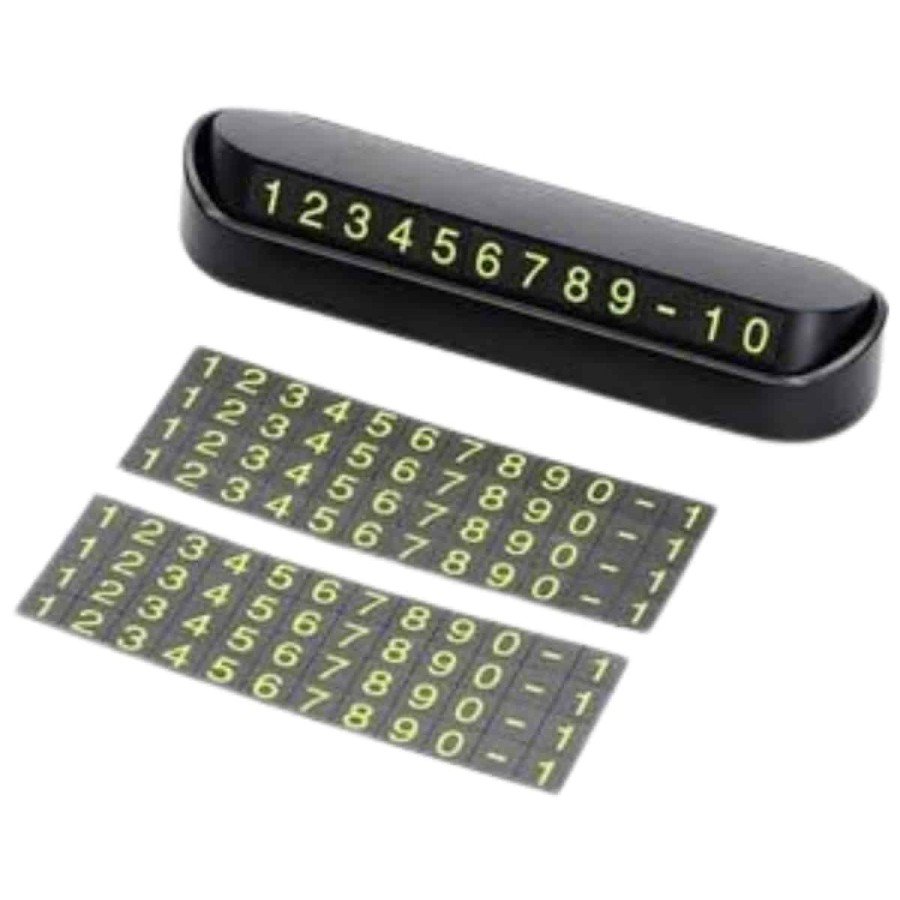 In-Vehicle Parking Numbering Auto Vehicle Numbering Compatible with All Vehicles