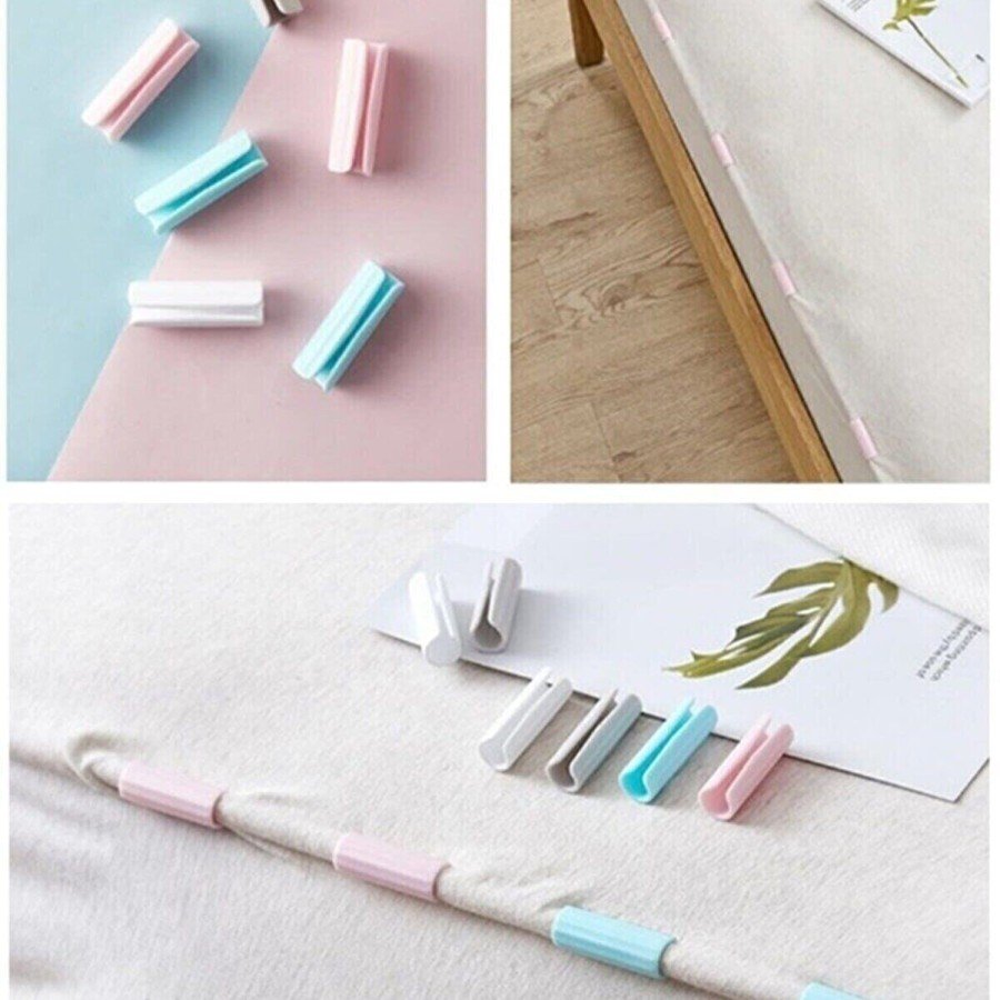 12 Pieces Duvet Cover and Sheet Stabilizer Anti-Slip Duvet Cover Clips 12 Pieces Duvet Cover and Sheet Stabilizer Anti-Slip Duvet Cover Clips