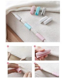 12 Pieces Duvet Cover and Sheet Stabilizer Anti-Slip Duvet Cover Clips