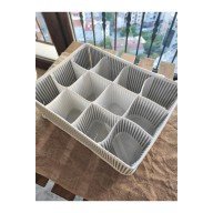 Practical Drawer Organizer with 12 Compartments