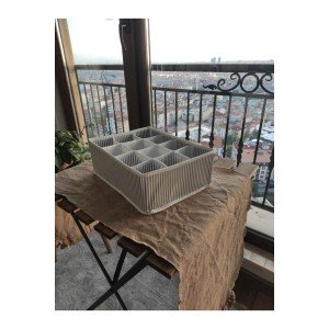 Practical Drawer Organizer with 12 Compartments