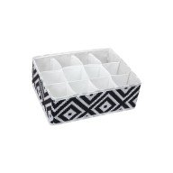 12 Compartment Mosaic Pattern Practical Compartment Drawer Organizer Organizer