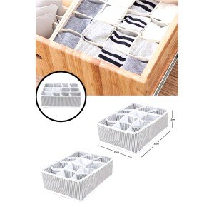 12 Compartments Practical Drawer Organizer Organizer (Underwear Tie Socks Organizer)