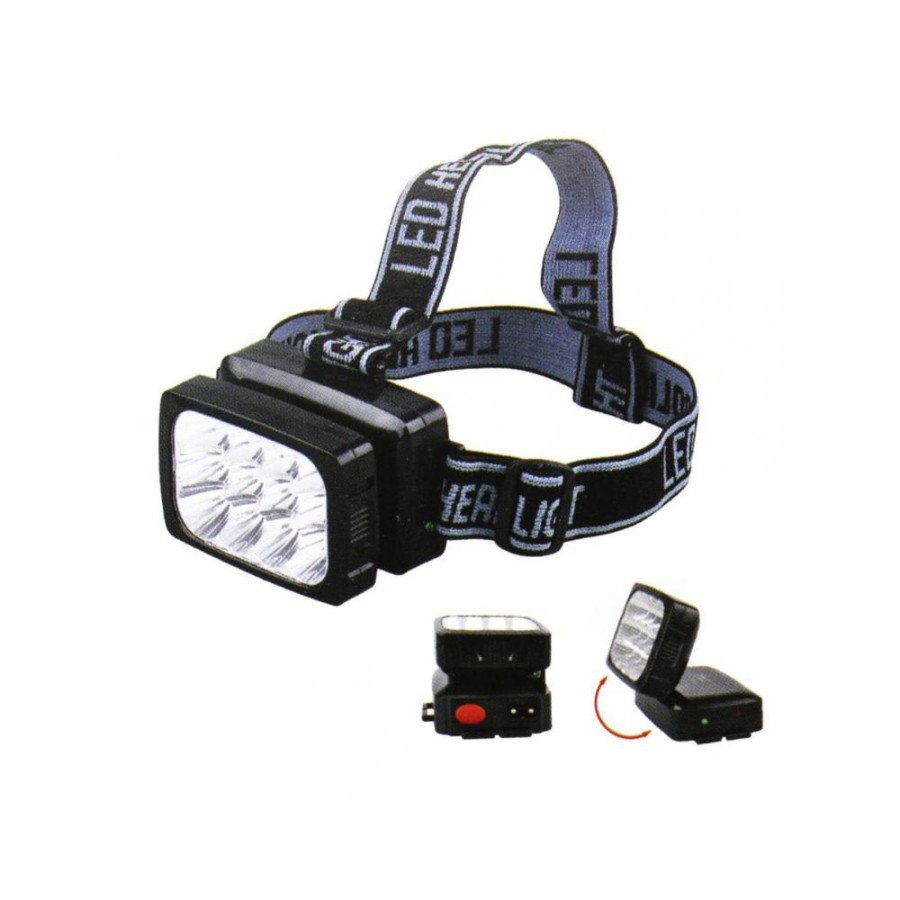 12 LED Powerful Rechargeable Head Lamp Watton -064