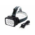 12 LED Powerful Rechargeable Head Lamp Watton -064