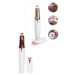 Feather Hair Removal Eyebrow Mustache Unisex Facial Care Epilation Tool Battery Powered