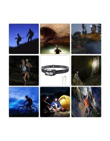 Adjustable Head Lamp Type-C Rechargeable Compact Camping Lamp