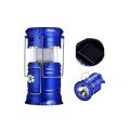 Camping Lantern Rechargeable Solar Powered Searchlight USB Rechargeable