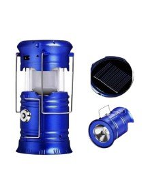 Camping Lantern Rechargeable Solar Powered Searchlight USB Rechargeable