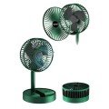 3 Level Speed ​​Adjustable Fan with Phone Stand Rechargeable Foldable Cooling Fan