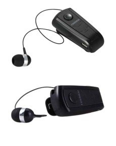 Lapel Headset Andorid with Microphone and Vibrating Roller Compatible with All Mobile Phones