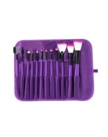 12 Piece Makeup Brush Set Professional Foundation Blush Eyeshadow Contour Brush