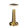 Wireless Colorful Table and Night Light Gold Color Touch Led Lamp