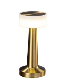 Wireless Colorful Table and Night Light Gold Color Touch Led Lamp