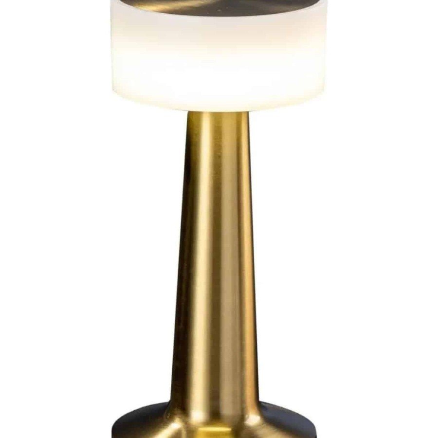 Wireless Colorful Table and Night Light Gold Color Touch Led Lamp