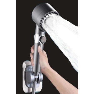 New Generation Shower Head Stainless Steel Massage Effect Ergonomic Design Water Pressure