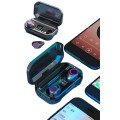 New Generation Bluetooth Headset Long Battery Life With Flashlight Digital Charging Indicator