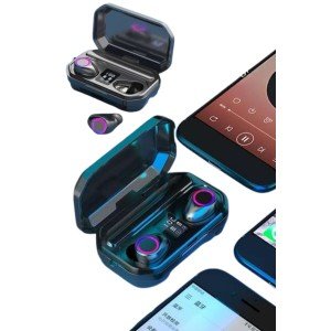 New Generation Bluetooth Headset Long Battery Life With Flashlight Digital Charging Indicator