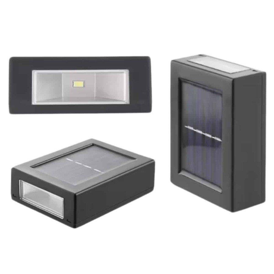 Solar Lamp Decorative Wall Sconce Waterproof LED Light Wall Lamp