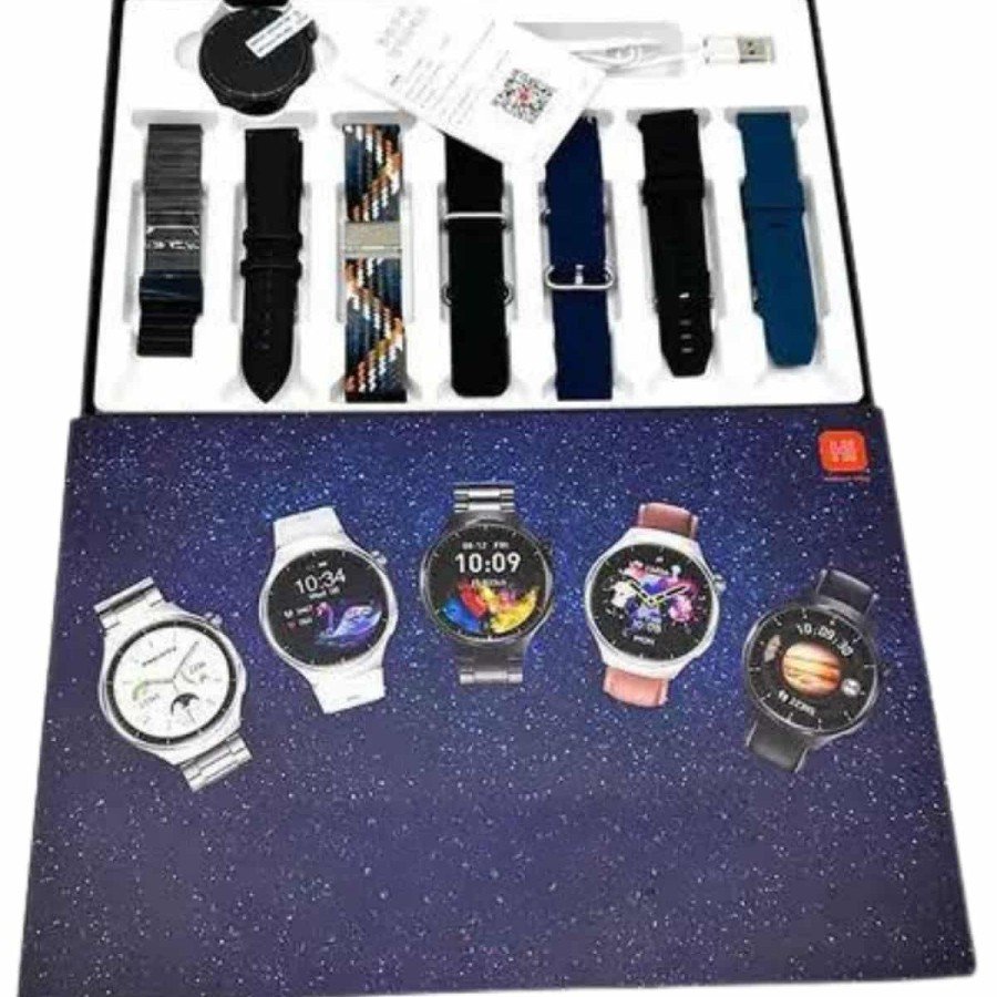 Smart Watch with Multiple Band Options, Touch Screen and Heart Rate Sensor