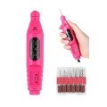 Prosthetic Nail Foot Callus And Nail Fungus Machine Electric 12v Nail File Set