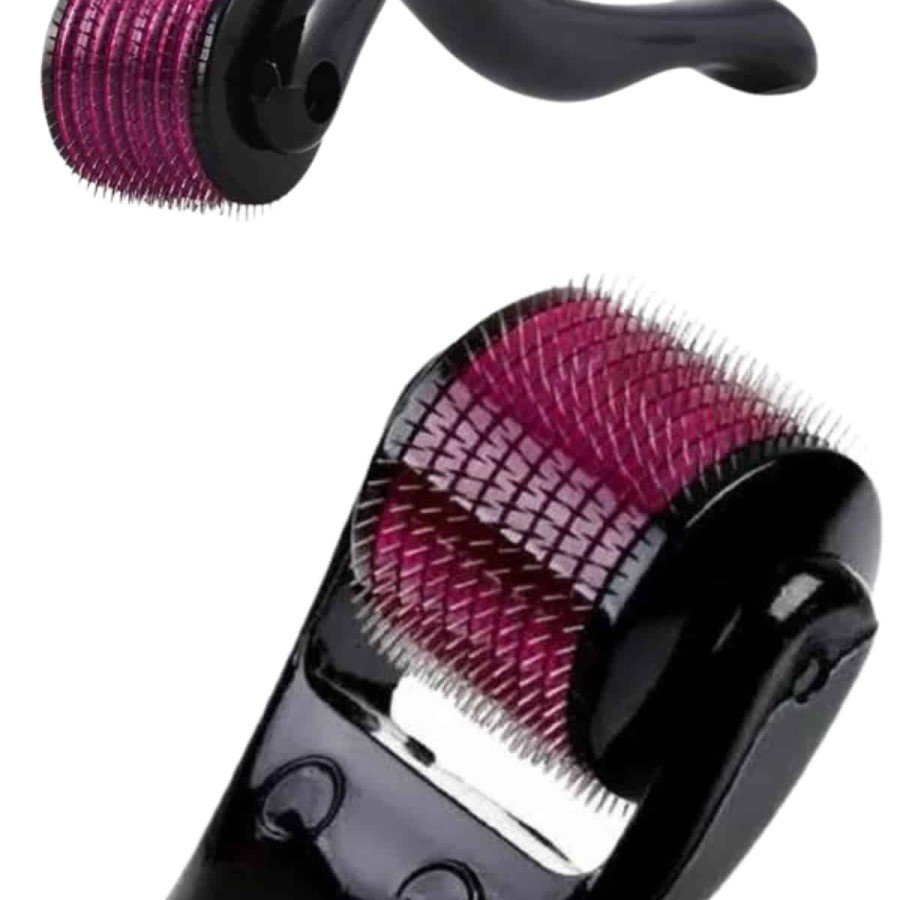 Derma Roller Titanium Tip 540 Needle 1 Mm Hair Beard Removal And Skin Care Massage Tool