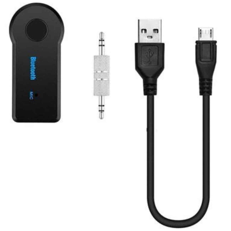 Bluetooth Car Kit Aux Output Phone Music Receiver Compatible with All Devices Bluetooth Car Kit Aux Output Phone Music Receiver Compatible with All Devices