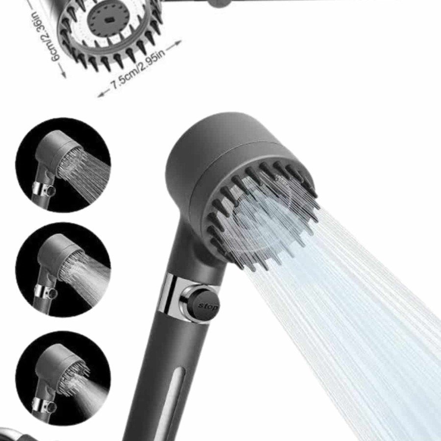 New Generation Filtered Shower Head Jet with Massage Effect Shower Bathroom