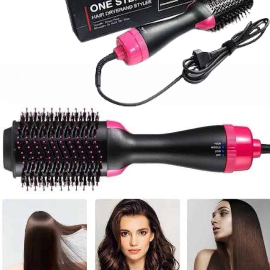 Hair Styling And Hair Straightener Blow Dryer Comb Comb Brush 1200w Hair Dryer